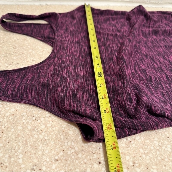 Liz Lange Maternity Sleeveless Purple Midi Dress Jersey Stretch Comfy - Picture 8 of 11